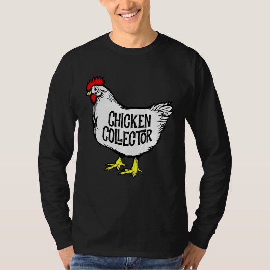 T-shirt Chicken Collector Backyard Farm Clucking Hen Graph (Devant)