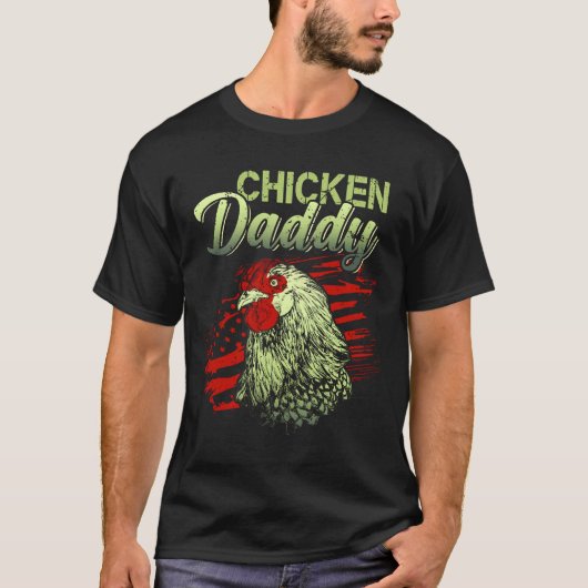 T-shirt Chicken Daddy (Devant)