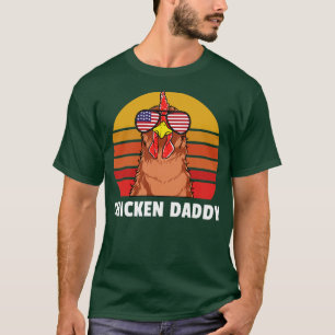 T-shirt Chicken Daddy Farmer Chicken Lover