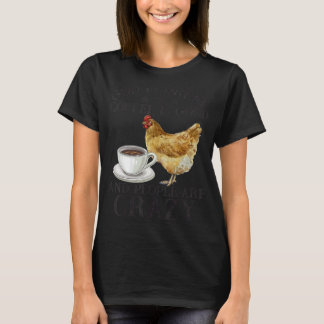 T-shirt Chicken Dieu est grand Café est bon Les gens sont 