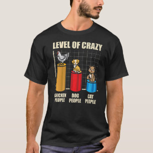 T-shirt Chicken Farm Chicken Owner Animals Crazy Le