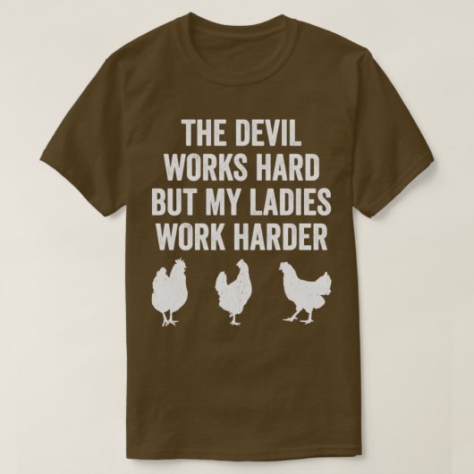 T-shirt Chicken Farmer Chicken Lover Rooster Hen Funny2 (Design devant)