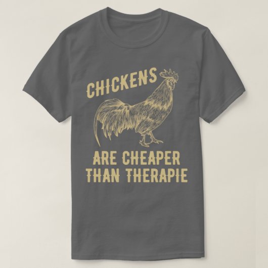 T-shirt Chicken Farmer Chicken Lover Rooster Hen Funny4 (Design devant)