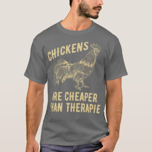 T-shirt Chicken Farmer Chicken Lover Rooster Hen Funny 4