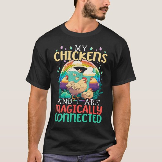 T-shirt Chicken Farmer Chicken Whisper Farm Animal Poultry (Devant)