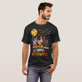 T-shirt Chicken Happy HalloThanksMas  Halloween Thanksgivi (Devant entier)