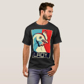 T-shirt Chicken Lady   Cockerel Chicken Graphic I Chicken  (Devant entier)