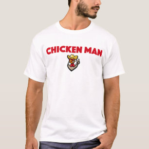 T-shirt Chicken Man Funny Chicken Lover Farmer