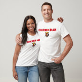 T-shirt Chicken Man Funny Chicken Lover Farmer (Unisexe)