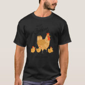 T-shirt Chicken Meilleur Clucking Maman Jamais Chicken Mam (Devant)