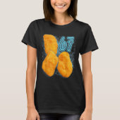 T-shirt Chicken Nugget Lover 67 Meme Six Seven Fried Chick (Devant)