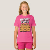 T-shirt Chicken Nugget Squad (Devant entier)