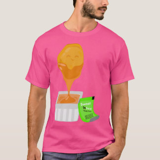T-shirt Chicken nugget sweet n sour sauce 