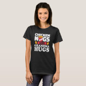 T-shirt Chicken Nugs And Grandma Hugs Chicken Nugget (Devant entier)
