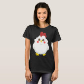 T-shirt chicken pattern (Devant entier)