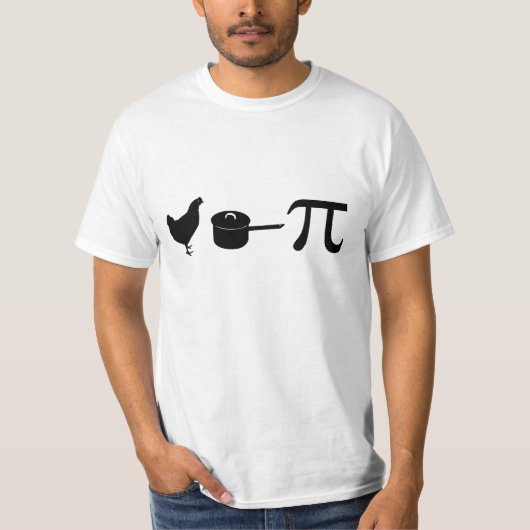 T-Shirt, Chicken Pot Pi T-shirt (Voorkant)