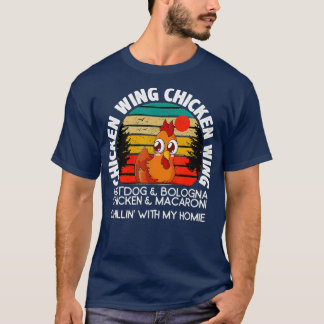 T-shirt Chicken Wing Chicken Wing Hot Dog Bologna