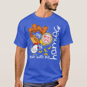 T-shirt Chicken Wing Chicken Wing Hot Dog Bologna Virale S