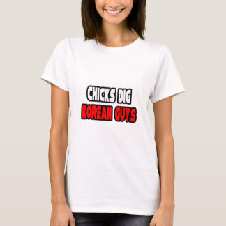 T-shirt Chicks creuser des garçons coréens
