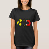 T-shirt Chicks With Magnet Funny Halloween Chick Magnet Va (Devant)