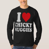 T-shirt Chicky Nuggies | Funny Chicken Nuggets Viral | (Devant)