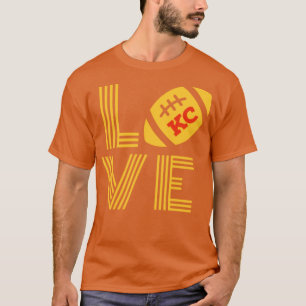T-shirt Chiefs Love KC Kansas City