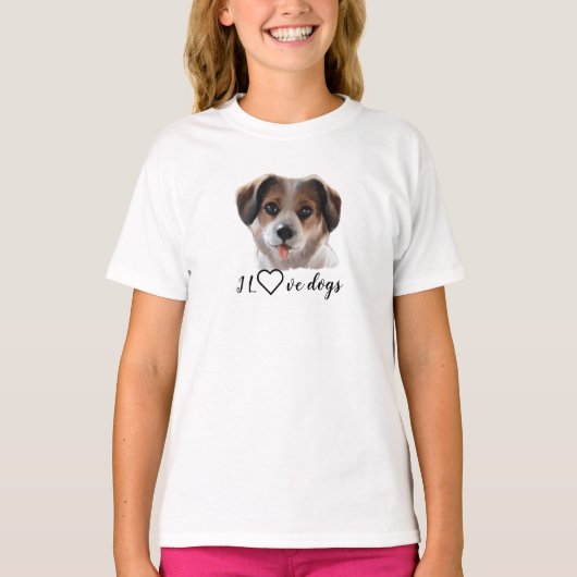 T-shirt chien (Devant)