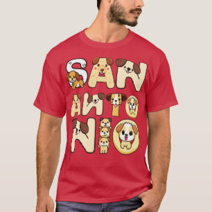 T-shirt Chien 1 de San Antonio