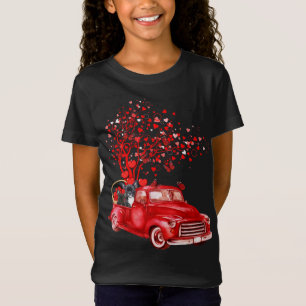 T-Shirt Chien à cheval Français Camion Rouge Valentine But