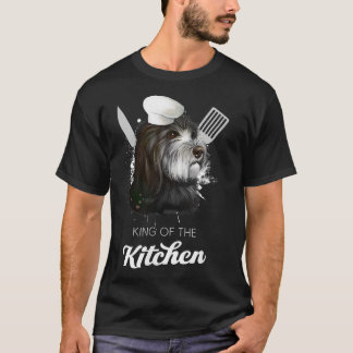 T-shirt Chien à chien de garde catalan roi de la Cuisine d