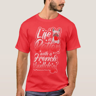 T-shirt Chien à chiens de taureau propriétaire chasse Chie