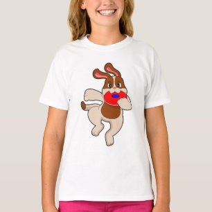 T-shirt Chien à jouer