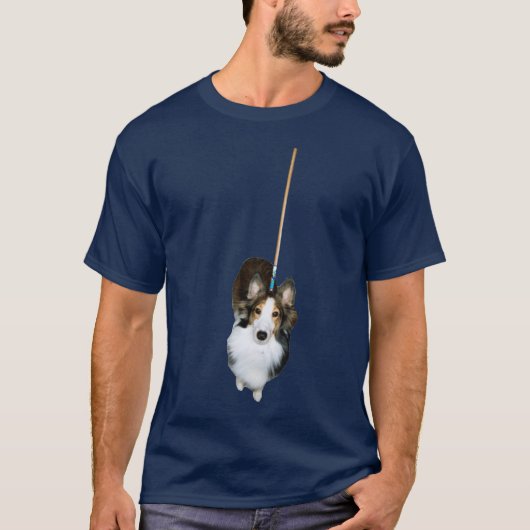 T-shirt Chien à la broche (Devant)