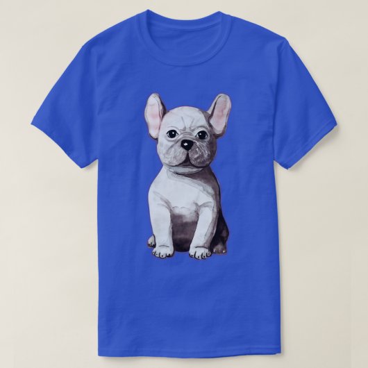 T-shirt Chien à tête blanche (Design devant)