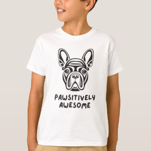 T-shirt Chien à tête blanche