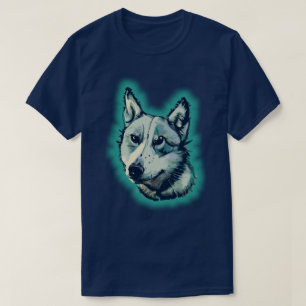 T-shirt Chien à traîneaux