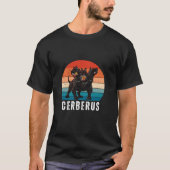 T-shirt Chien à trois têtes Mythologie grecque Dieu Grèce (Devant)