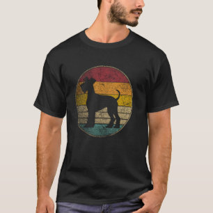 T-shirt Chien Airedale Terrier - Style Rétro en détresse V