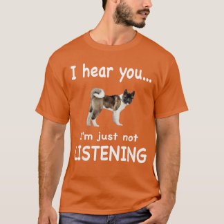T-shirt Chien Akita Américain fille Akita Américaine