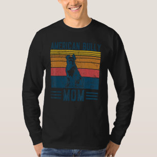 T-shirt Chien American Bully Maman Vintage American Bully