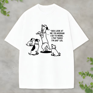 T-shirt Chien amusant et drôle pour les amateurs d'animaux