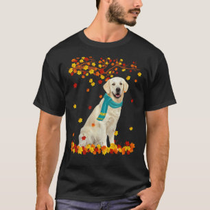 T-shirt Chien Amusant Retriever Doré Action de Grâce Autom