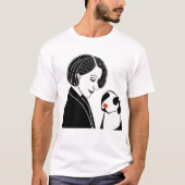 T-shirt chien animal (Devant)