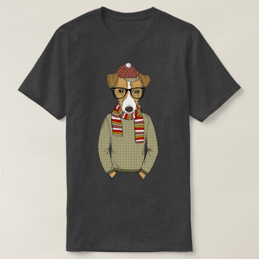 T-shirt Chien anthropomorphique 3 (Design devant)