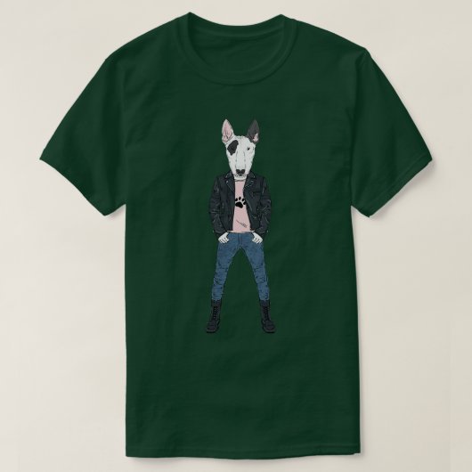 T-shirt Chien anthropomorphique 6 (Design devant)