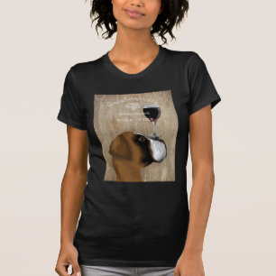 T-shirt Chien Au Vin Boxer