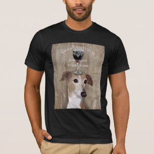 T-shirt Chien Au Vin Greyhound