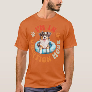 T-shirt Chien Australien En Mode Vacances