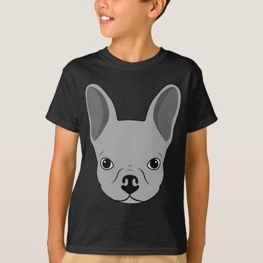 T-shirt Chien aux grands yeux (Devant)