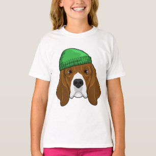 T-shirt Chien avec Beanie